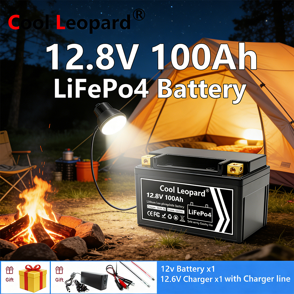 Fish Finder Charger - حزمة بطارية LiFePO4 خفيفة الوزن 12