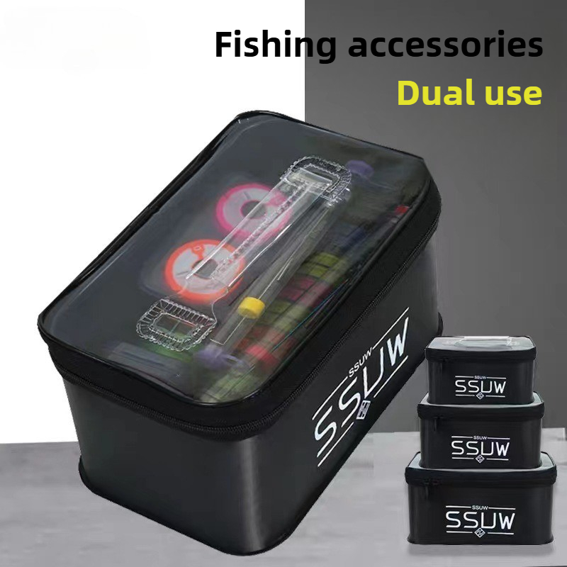 Fish Finder Case - صندوق أدوات صيد الأسماك EVA المحمول،