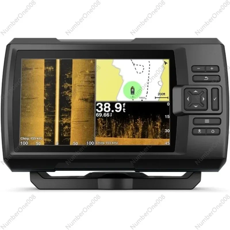 Fish Finder Transducer - جهاز Striker 7SV مع محول إشارة،