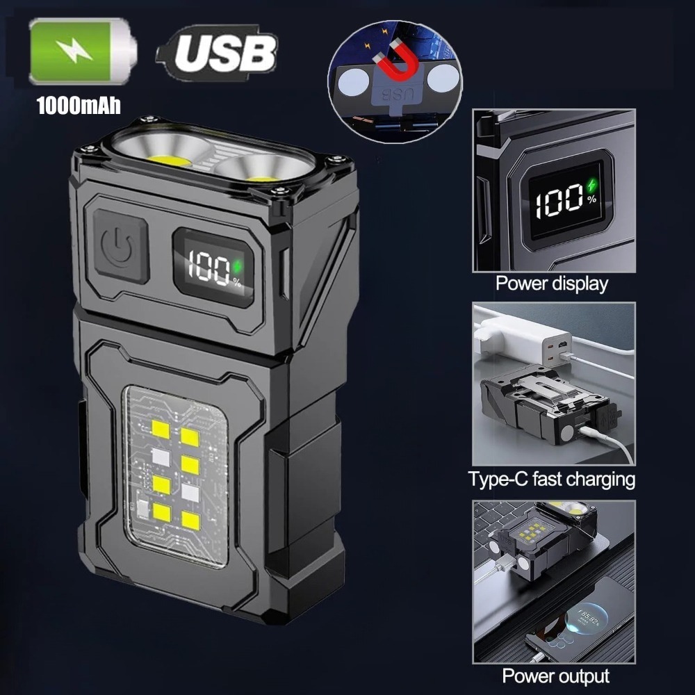 Fishing Light - 180 ° مصباح يدوي LED قابل