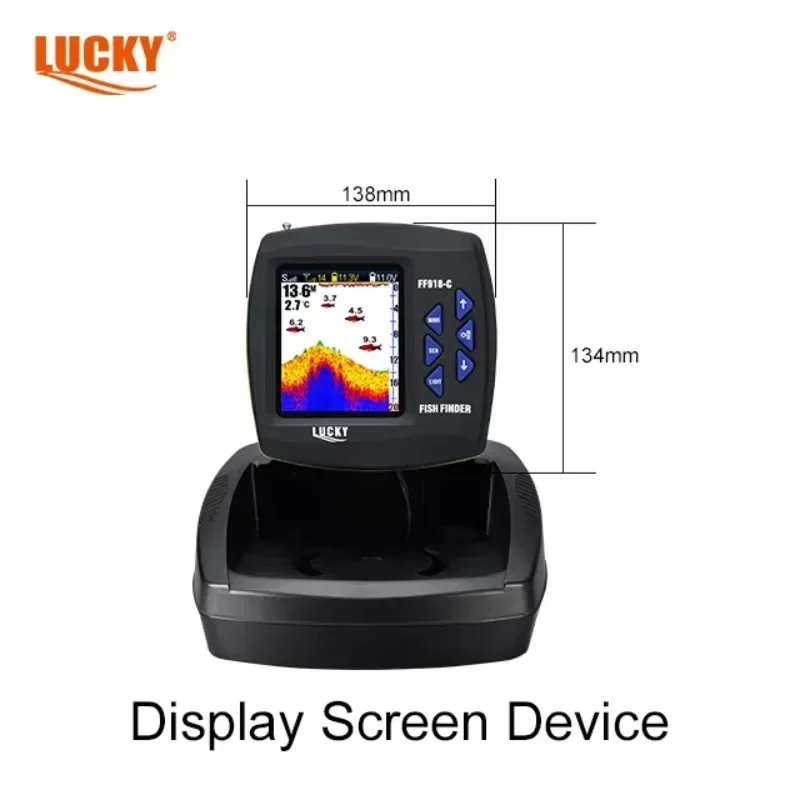Fish Finder - جهاز LUCKY FF918C-WL الجديد لتحديد مواقع