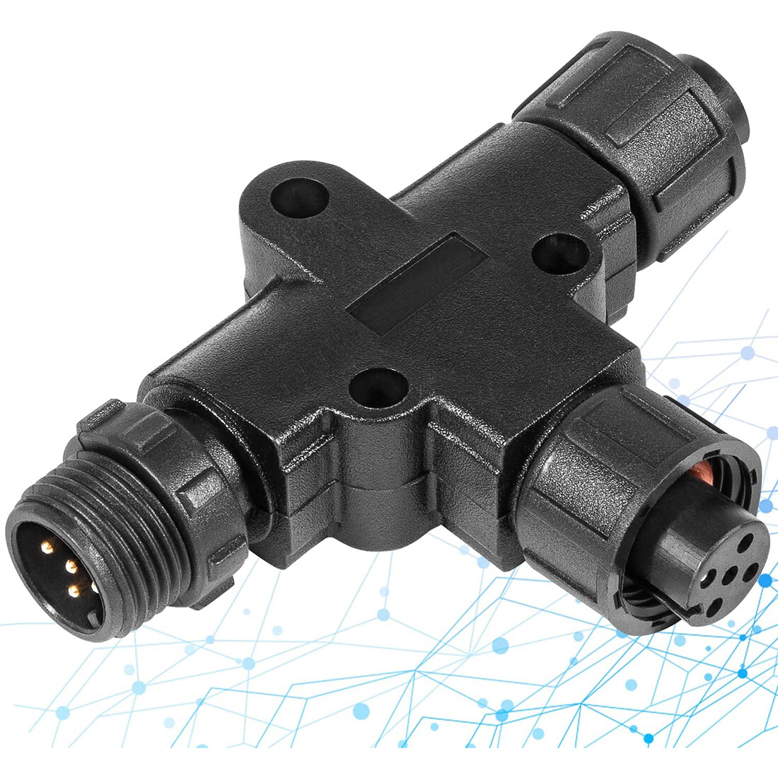 Fish Finder Cable - موصل تي مايكرو-سي 5 سنون NMEA