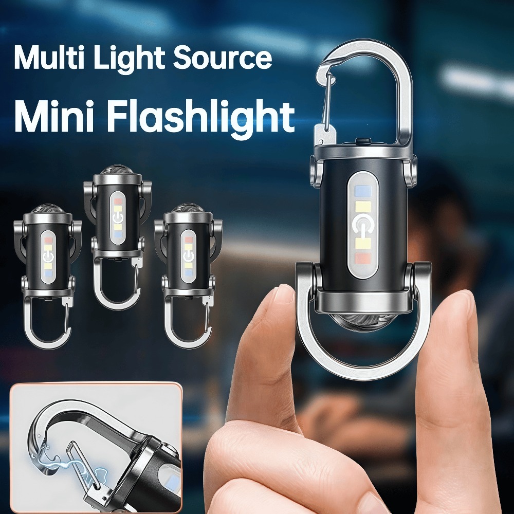 Fishing Light - مصباح محمول صغير للمفاتيح قابل لإعادة