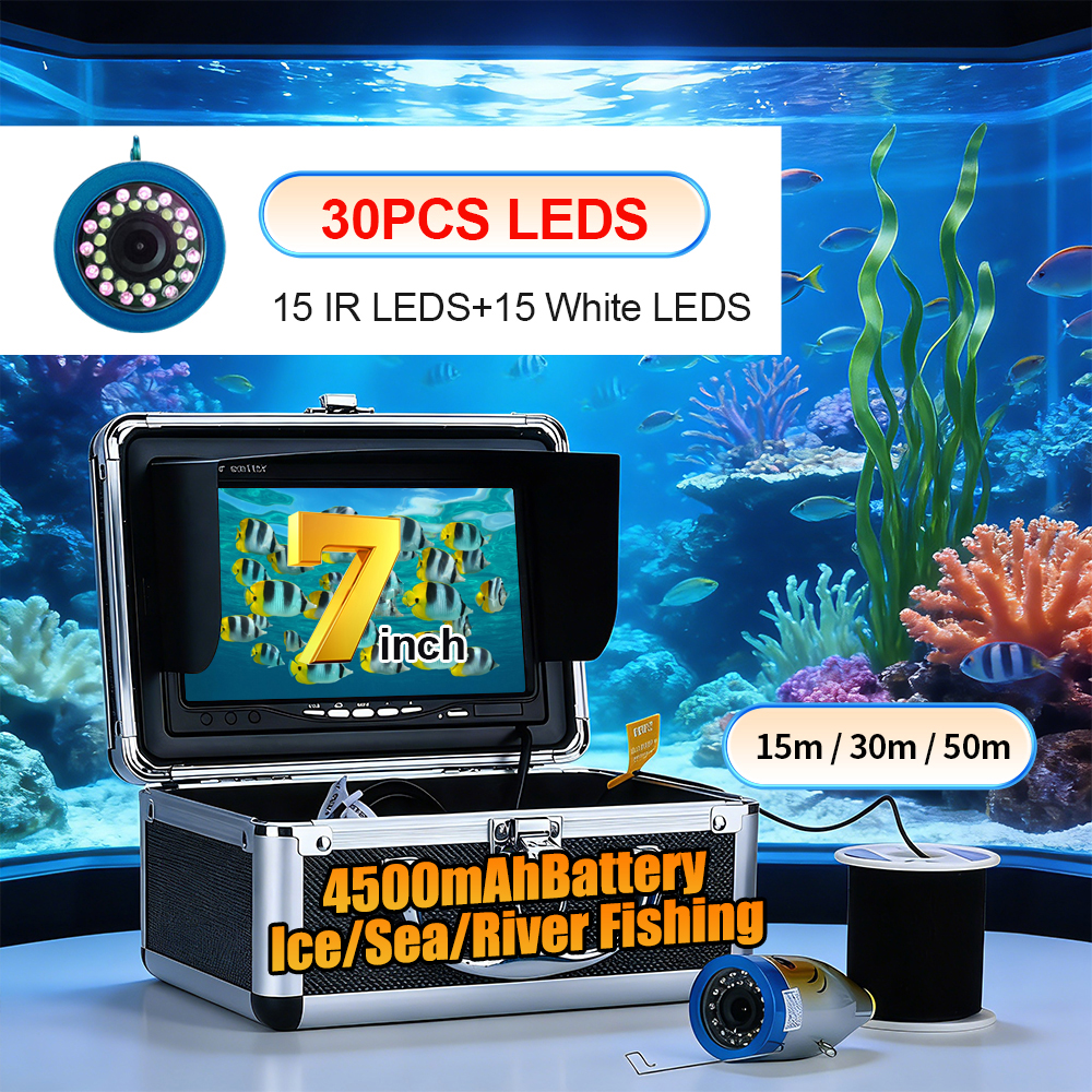 Fish Finder Battery - كاميرا صيد تحت الماء - شاشة