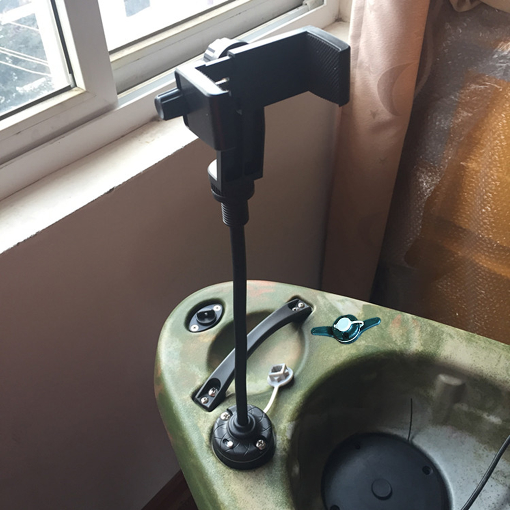 Fish Finder Mount - كاياك حامل هاتف محمول قوس أسود