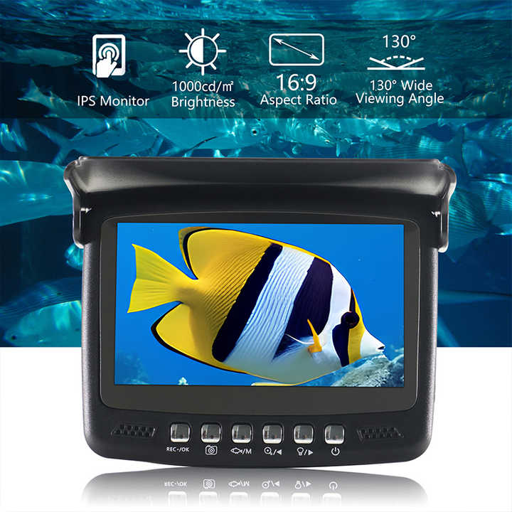 Fishing Camera - 4.3 بوصة شاشة تحت الماء 15/30
