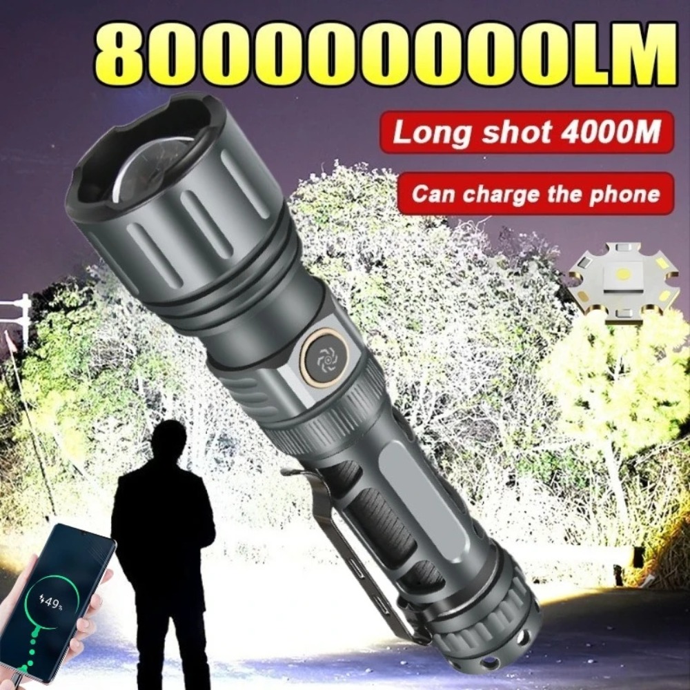 Fishing Light - مصباح يدوي فائق السطوع محمول قابل