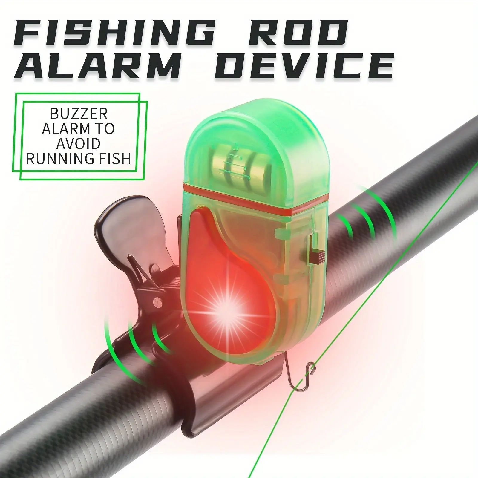 Fish Alarm - قطعتان من أجهزة إنذار لدغات الأسماك