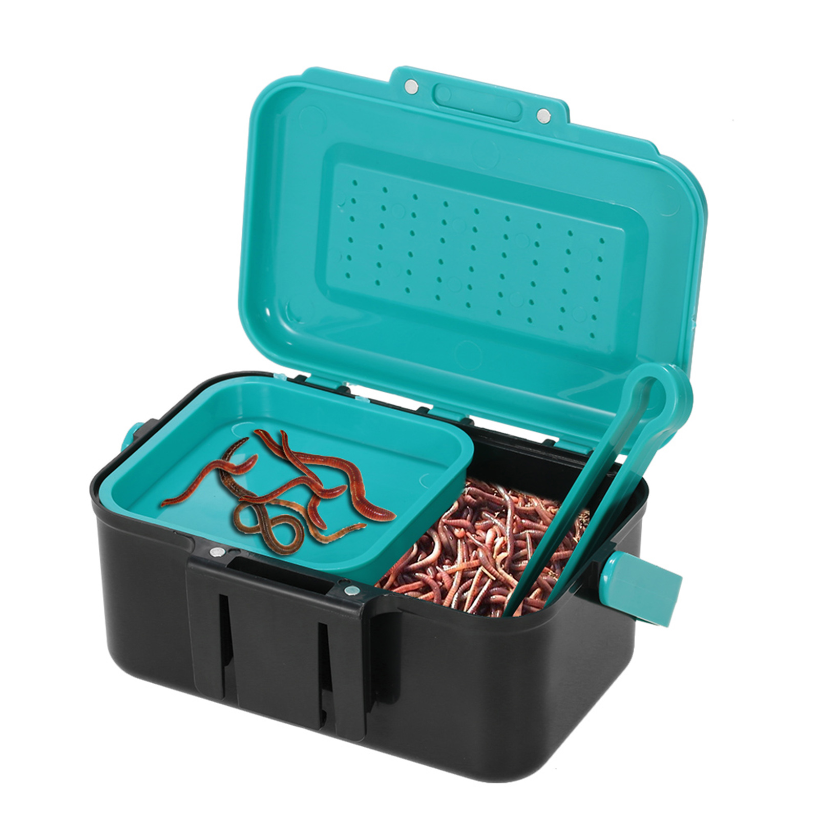 صندوق طُعم صيد محمول، حافظة طُ - مراجعة Fish Finder Case وسعره