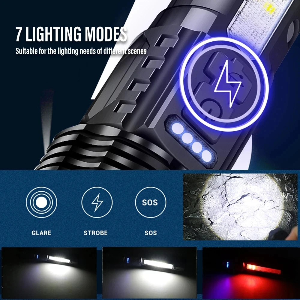 مصباح يدوي LED قوي قابل لإعادة - مراجعة Fishing Light وسعره