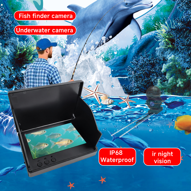 دودوسي 220 °   كاميرا الصيد تح - مراجعة Fishing Depth Finder وسعره