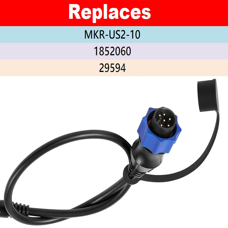 1852060 ، 29594 ، MKR-US2-10 ك - مراجعة Fish Finder Cable وسعره
