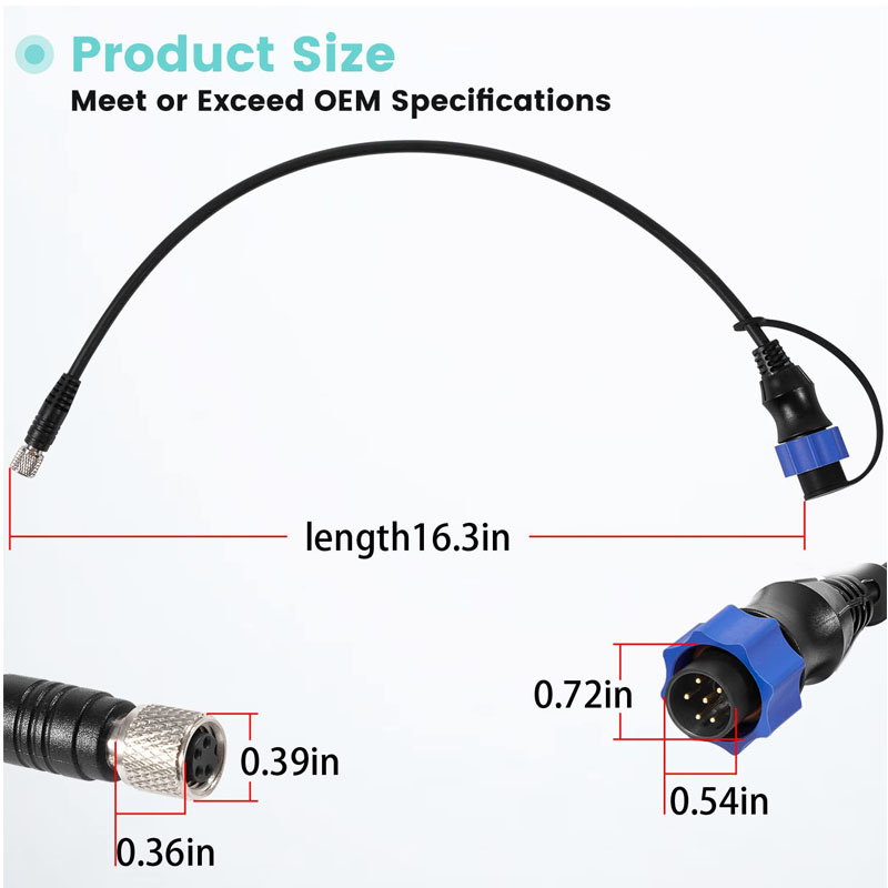 1852060 ، 29594 ، MKR-US2-10 ك - مراجعة Fish Finder Cable وسعره