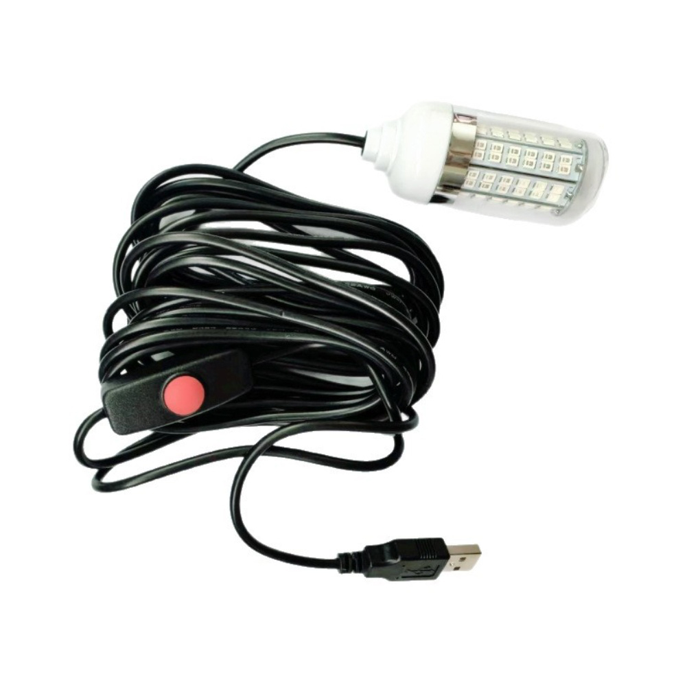 5 فولت تحت الماء مصباح طعم الس - مراجعة Fish Finder Charger وسعره