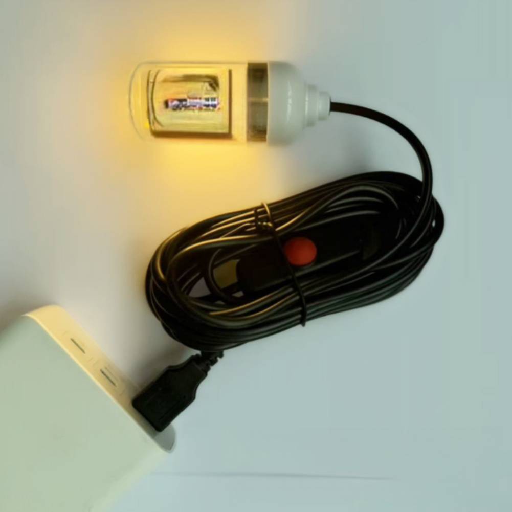 5 فولت تحت الماء مصباح طعم الس - مراجعة Fish Finder Charger وسعره