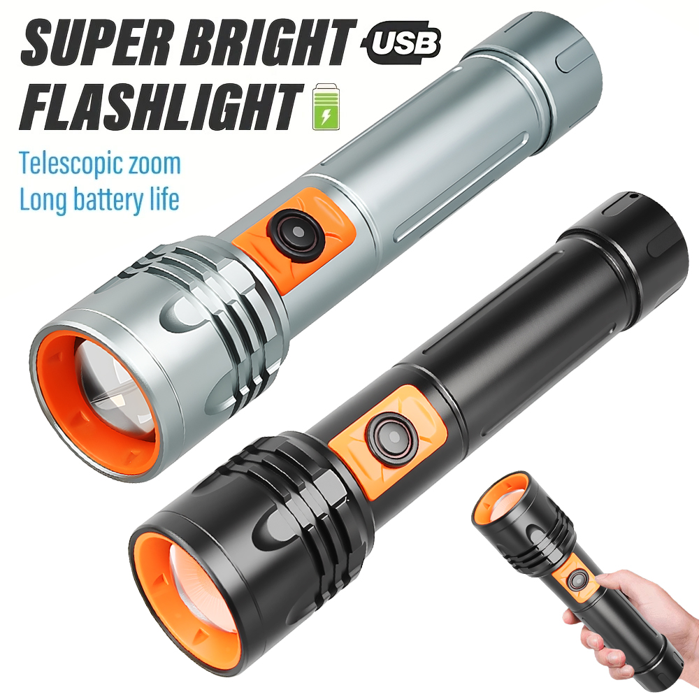 مصباح يدوي LED عالي الطاقة USB - مراجعة Fishing Light وسعره