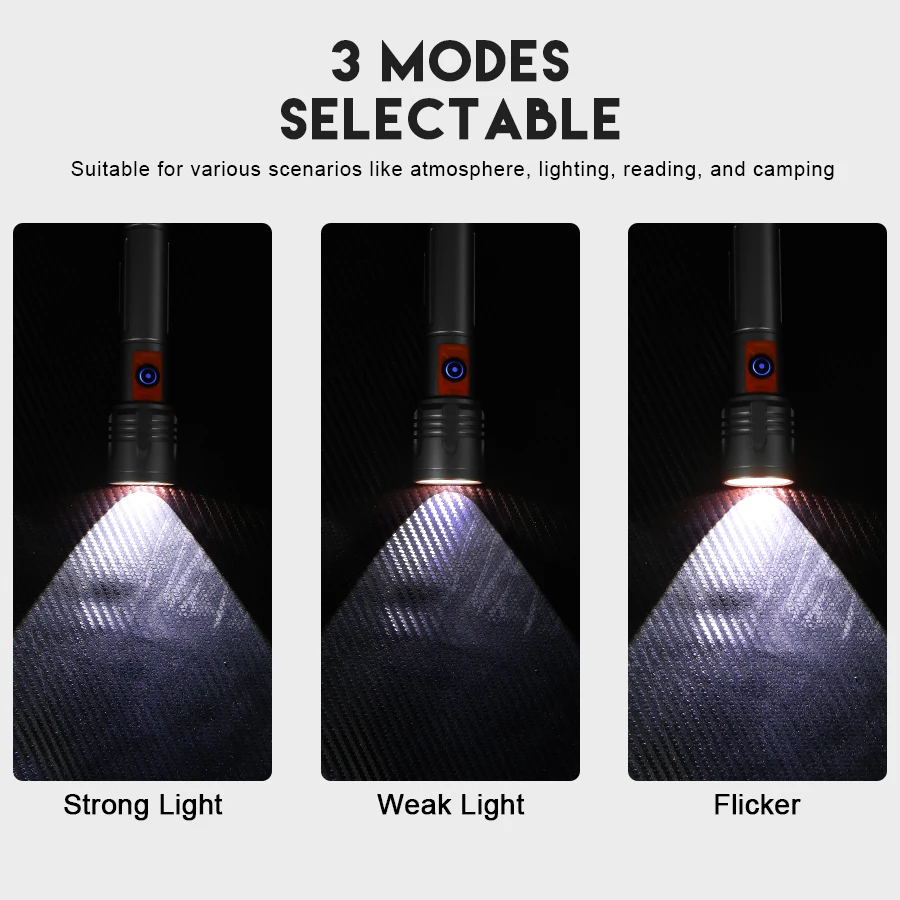 مصباح يدوي LED عالي الطاقة USB - مراجعة Fishing Light وسعره