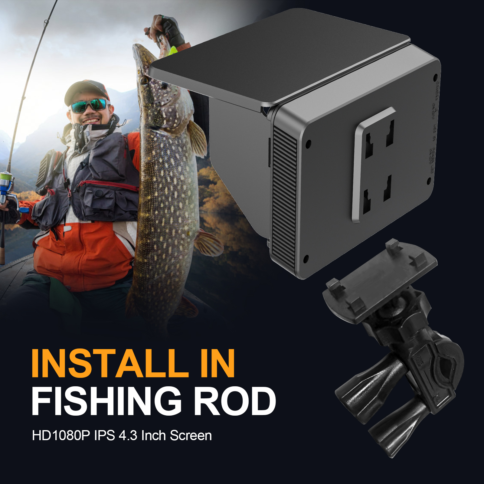 كاميرا صيد الأسماك تحت الماء ب - مراجعة Fish Finder Portable وسعره