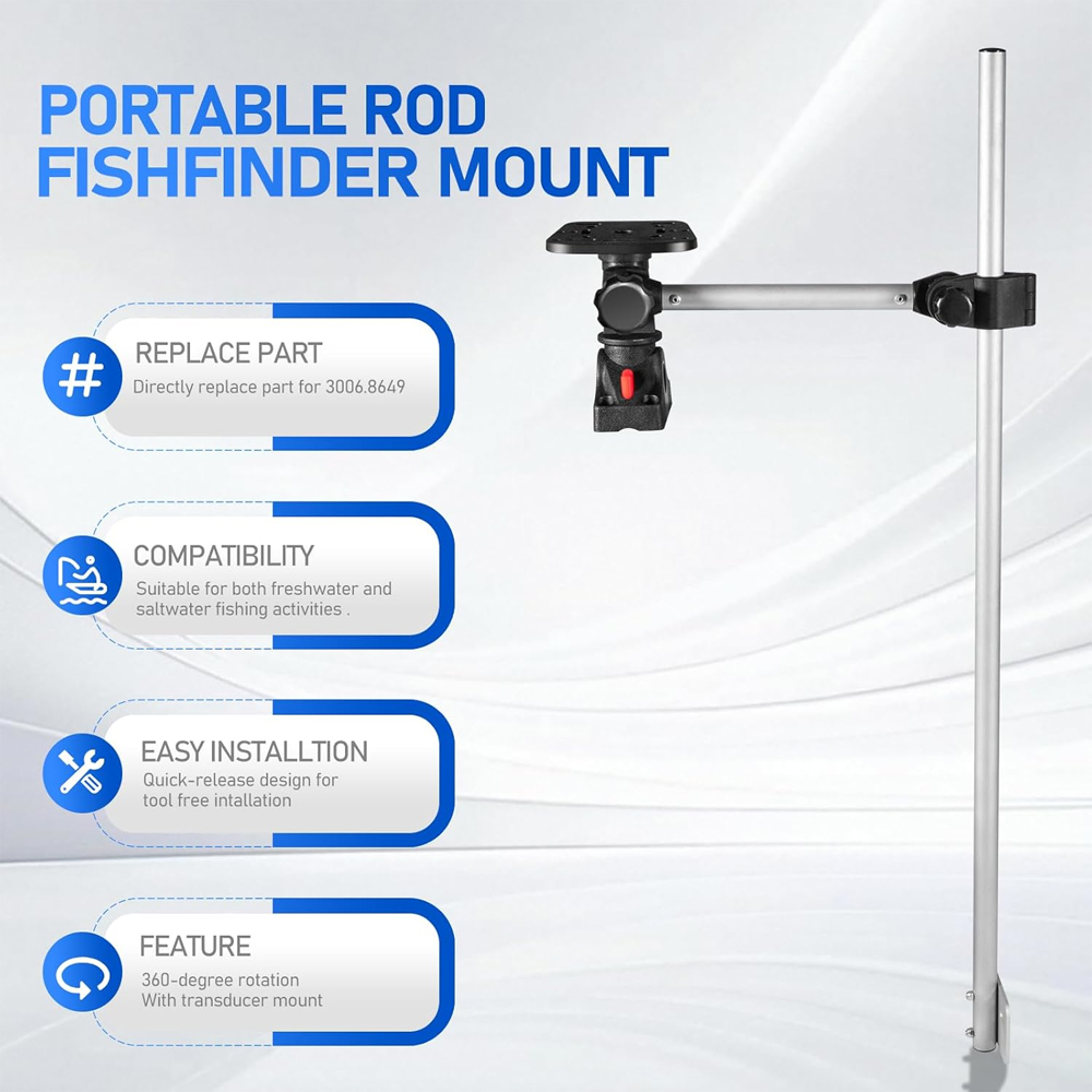 قطعة غيار لحامل جهاز تحديد موا - مراجعة Fish Finder Portable وسعره