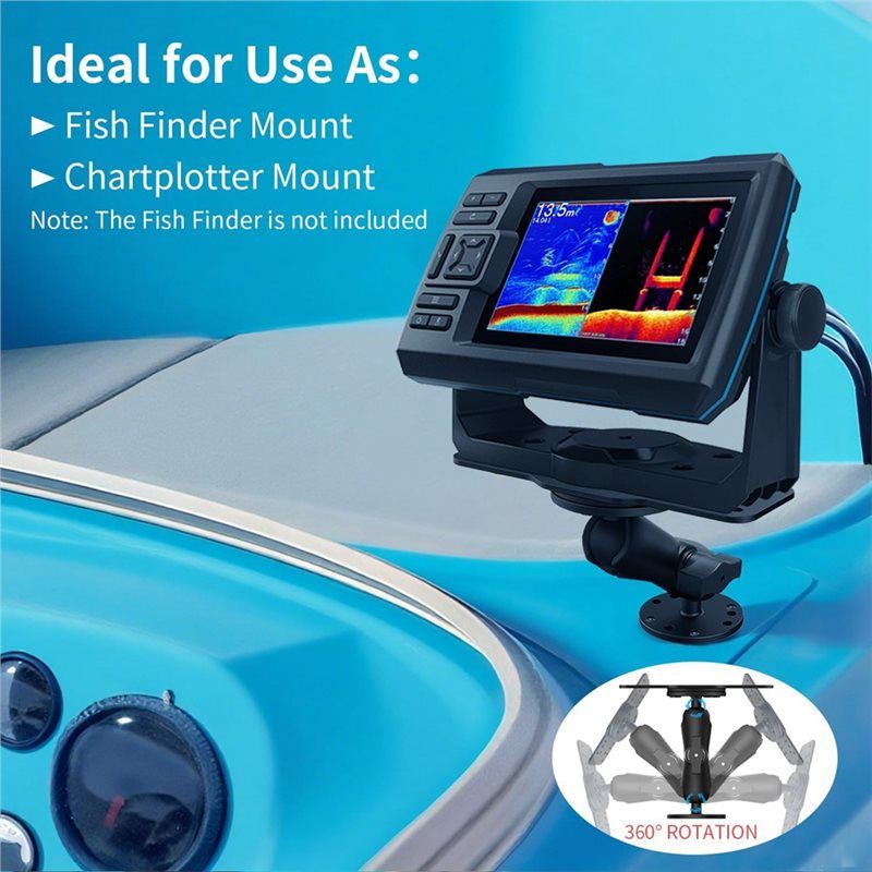 قاعدة تثبيت جهاز تحديد مواقع ا - مراجعة Fish Finder Case وسعره