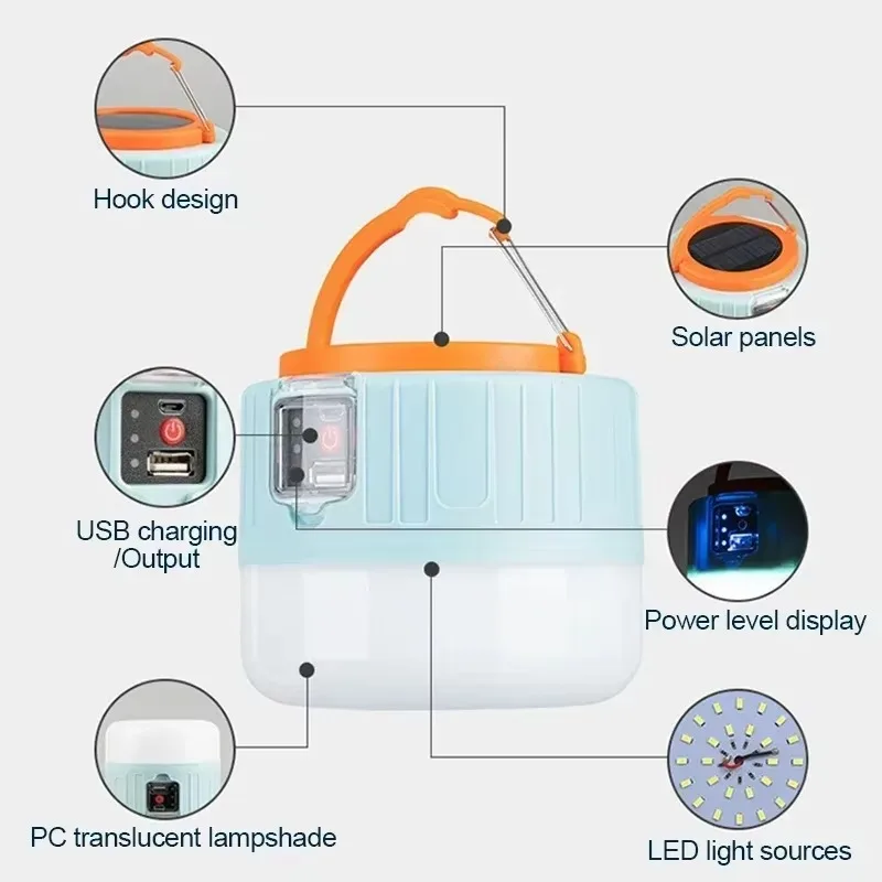 فانوس التخييم بالطاقة الشمسية  - مراجعة Fishing Light وسعره