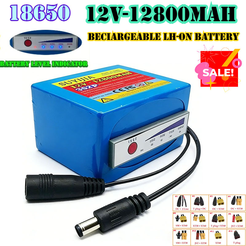 بطارية ليثيوم 18650 3s2p 12 فو - مراجعة Fish Finder Portable وسعره