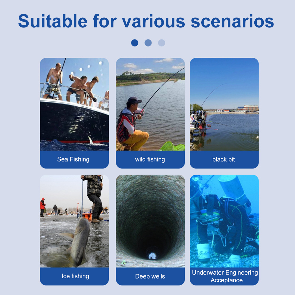 كاميرا صيد تحت الماء مع شاشة I - مراجعة Fish Finder Cable وسعره