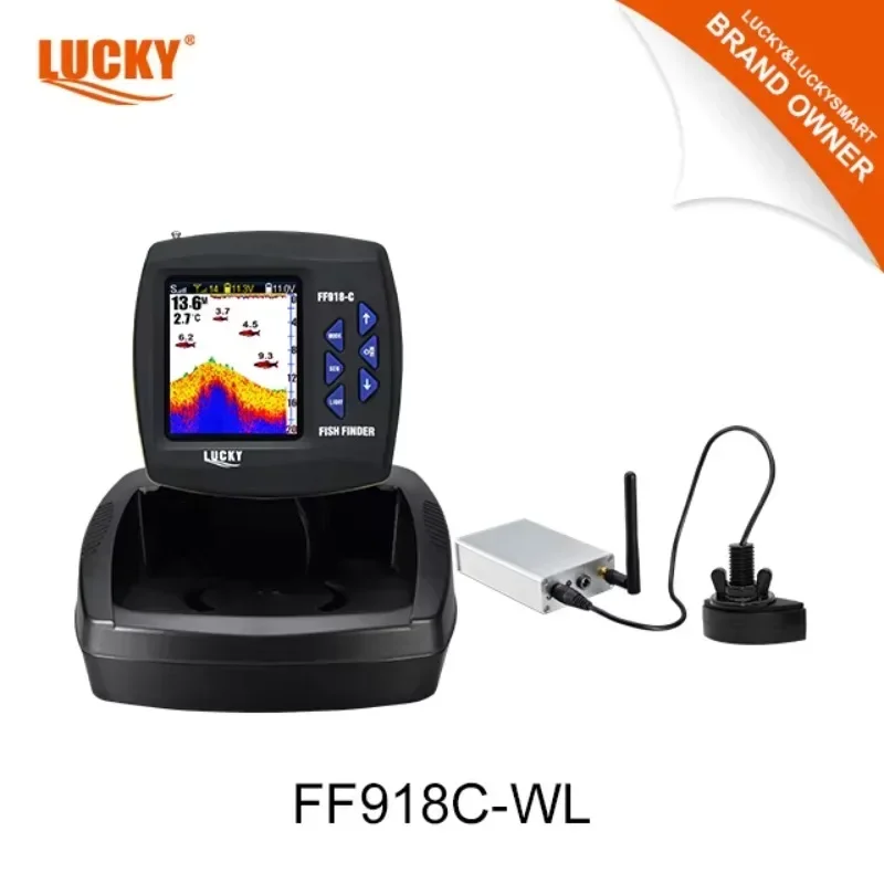 جهاز LUCKY FF918C-WL الجديد لت - مراجعة Fish Finder وسعره