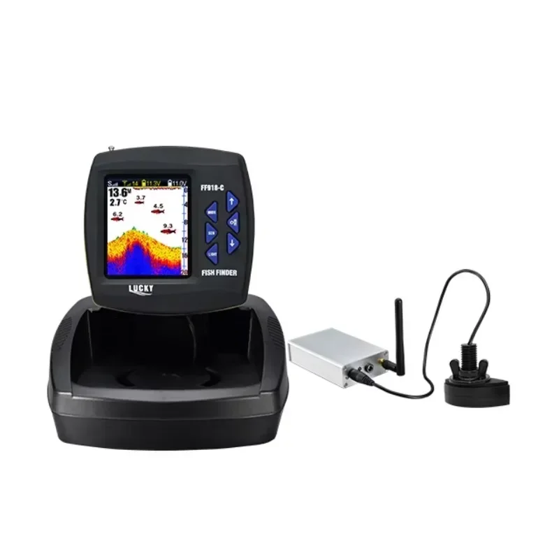 جهاز LUCKY FF918C-WL الجديد لت - مراجعة Fish Finder وسعره