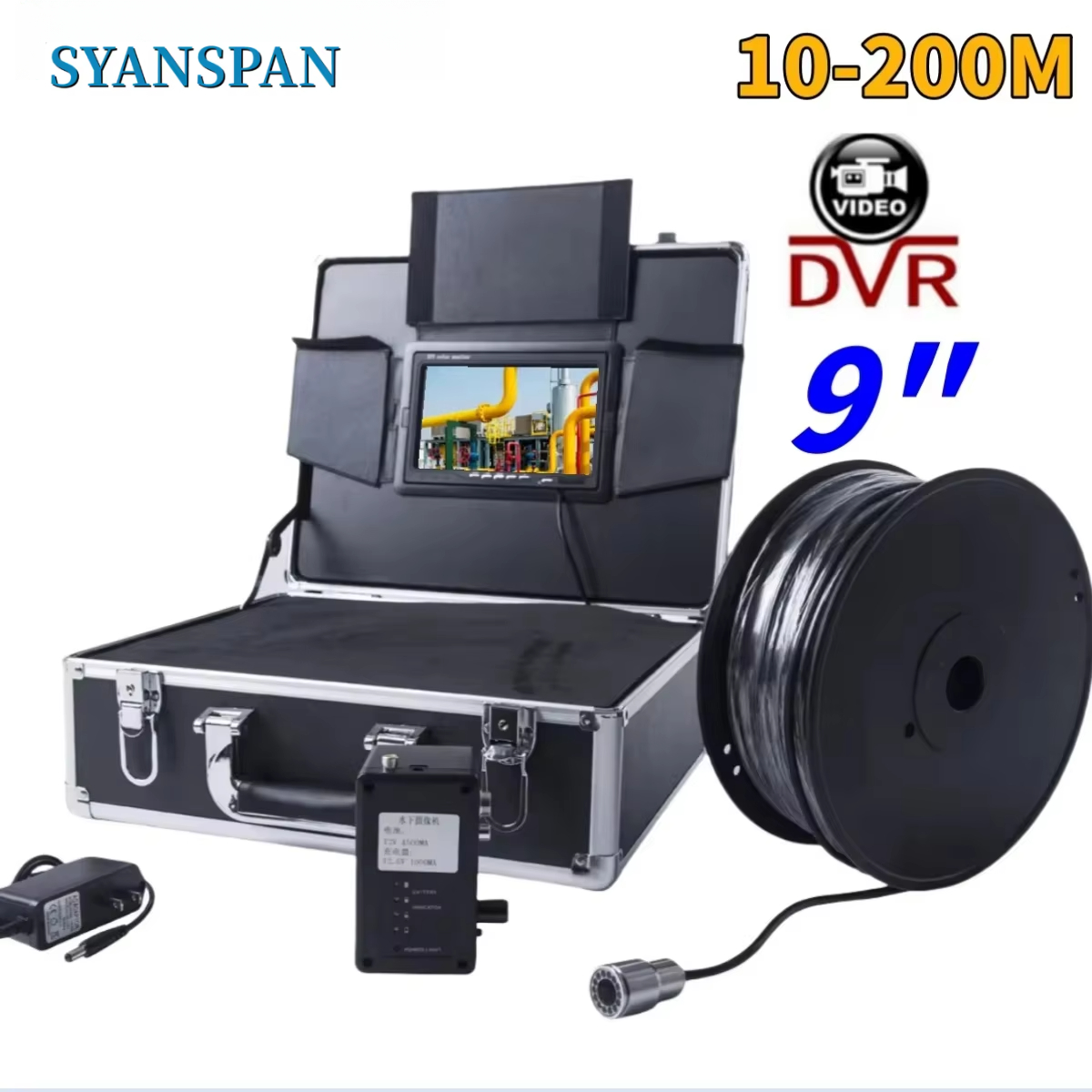 SYANSPAN-رأس كاميرا بئر تحت ال - مراجعة Fishing Camera وسعره