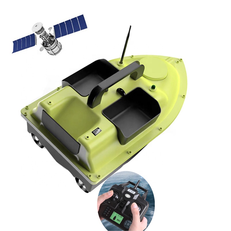 قارب صيد بالتحكم عن بعد مع نظا - مراجعة Fishing Gps وسعره
