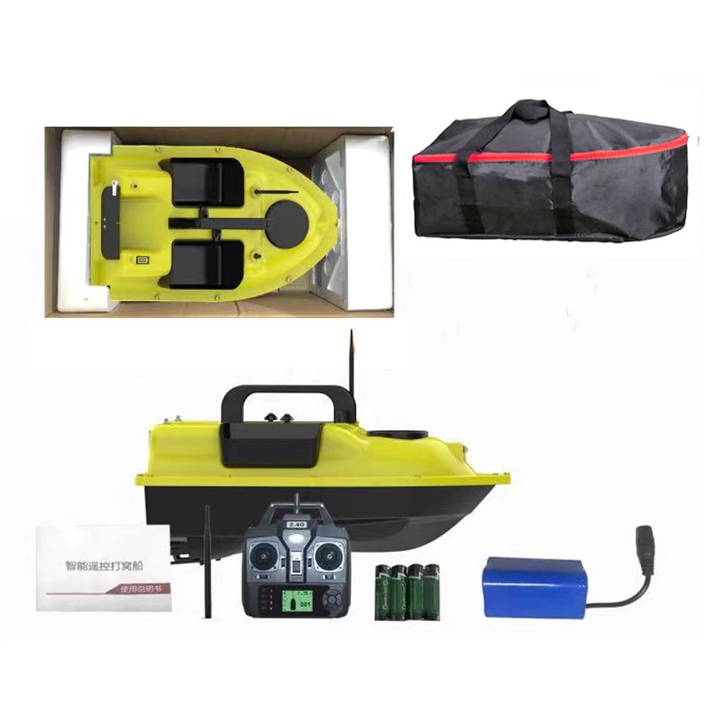 قارب صيد بالتحكم عن بعد مع نظا - مراجعة Fishing Gps وسعره