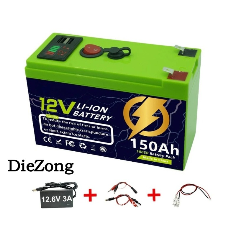 بطارية جديدة عالمية 12.6 فولت  - مراجعة Fish Finder Charger وسعره