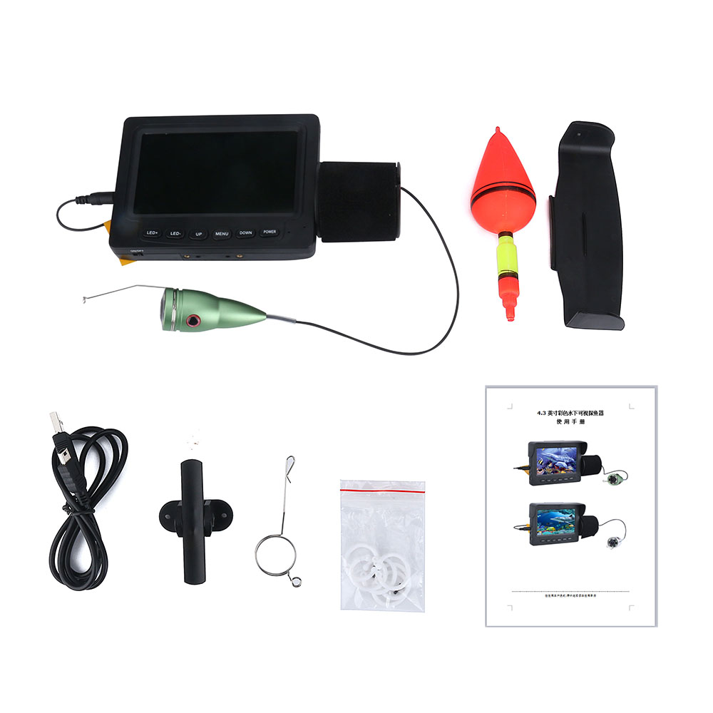 كاميرا صيد تحت الماء 15 متر بد - مراجعة Fish Finder Cable وسعره