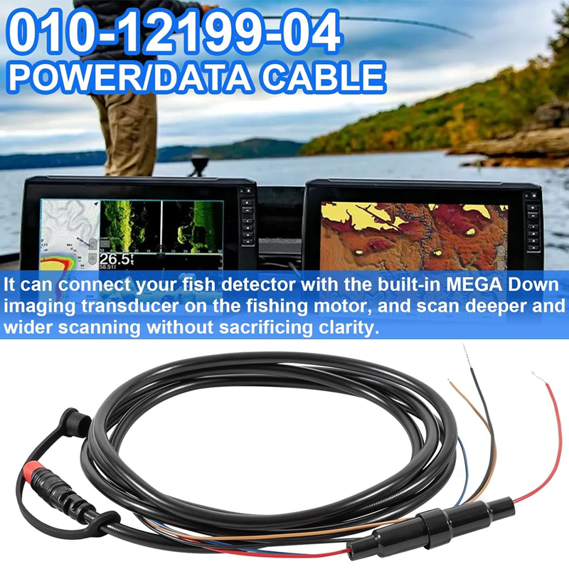 كابل طاقة بحري رباعي الأطراف م - مراجعة Fish Finder Cable وسعره