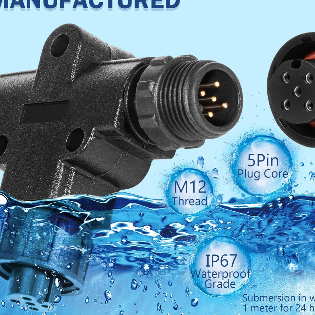 موصل تي مايكرو-سي 5 سنون NMEA  - مراجعة Fish Finder Cable وسعره