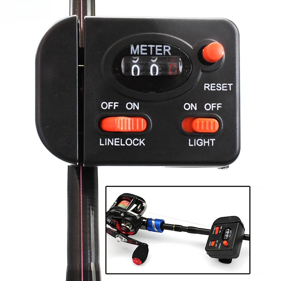 الرقمية خيط صنارة الصيد عداد ع - مراجعة Fishing Depth Finder وسعره