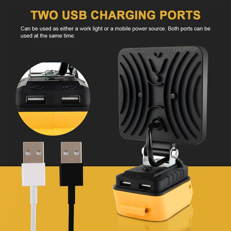 أضواء كاشفة ليد محمولة لديوالت - مراجعة Fish Finder Battery وسعره