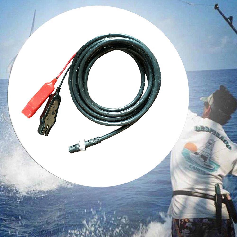سلك طاقة لبكرات الصيد الكهربائ - مراجعة Fish Finder Battery وسعره