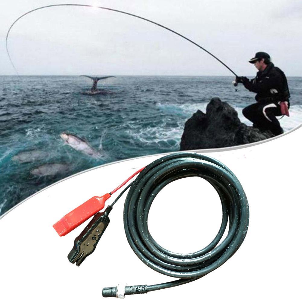 سلك طاقة لبكرات الصيد الكهربائ - مراجعة Fish Finder Battery وسعره