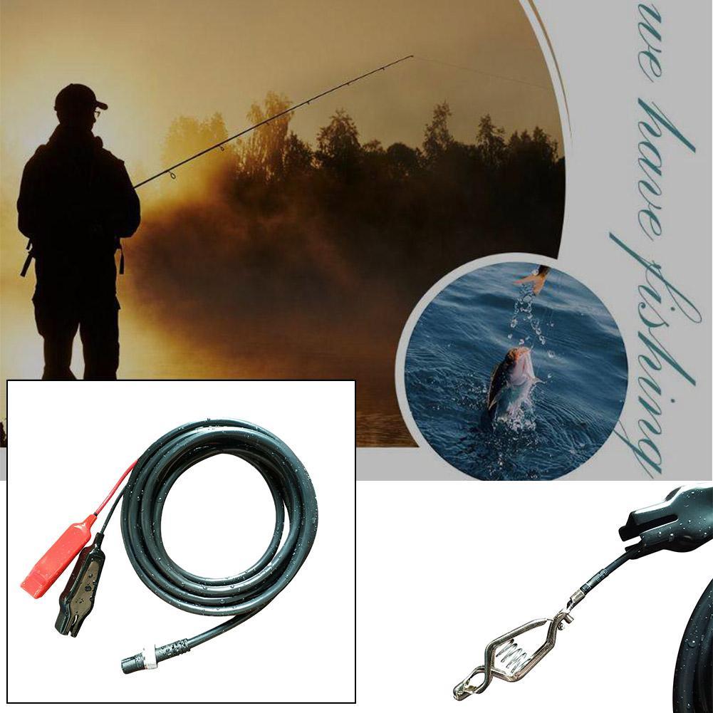 سلك طاقة لبكرات الصيد الكهربائ - مراجعة Fish Finder Battery وسعره