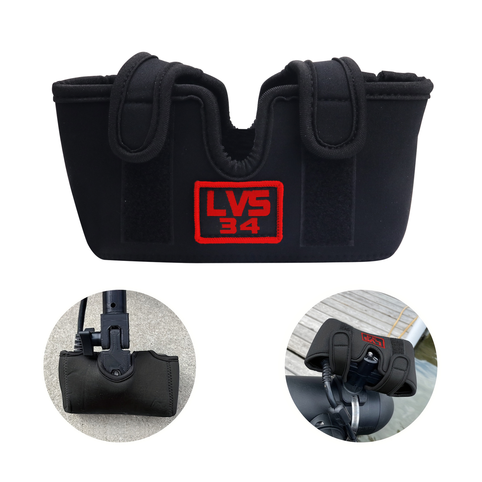 غطاء محول الطاقة LVS34 Marine  - مراجعة Fish Finder Case وسعره