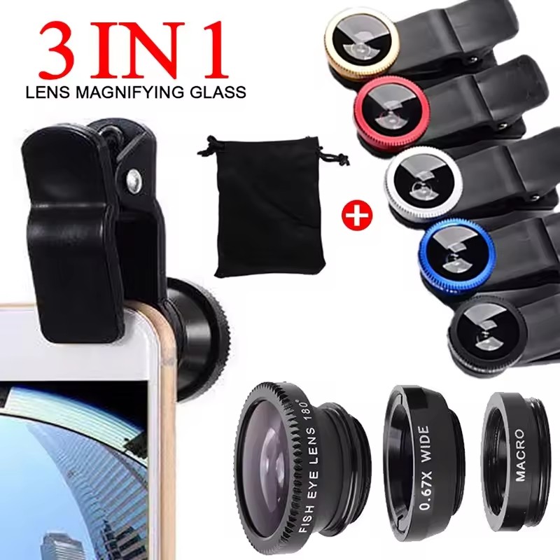 عدسة هاتف ثلاثية الوظائف 3 في  - مراجعة Fishing Camera وسعره