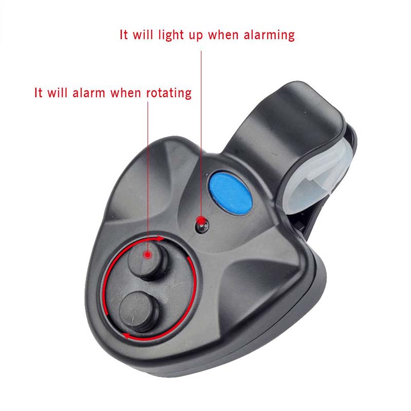 الصيد رود دغة إنذار مؤشر LED ا - مراجعة Fish Alarm وسعره