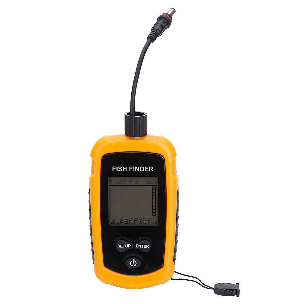 جهاز سونار محمول لتحديد مواقع  - مراجعة Fish Finder Portable وسعره