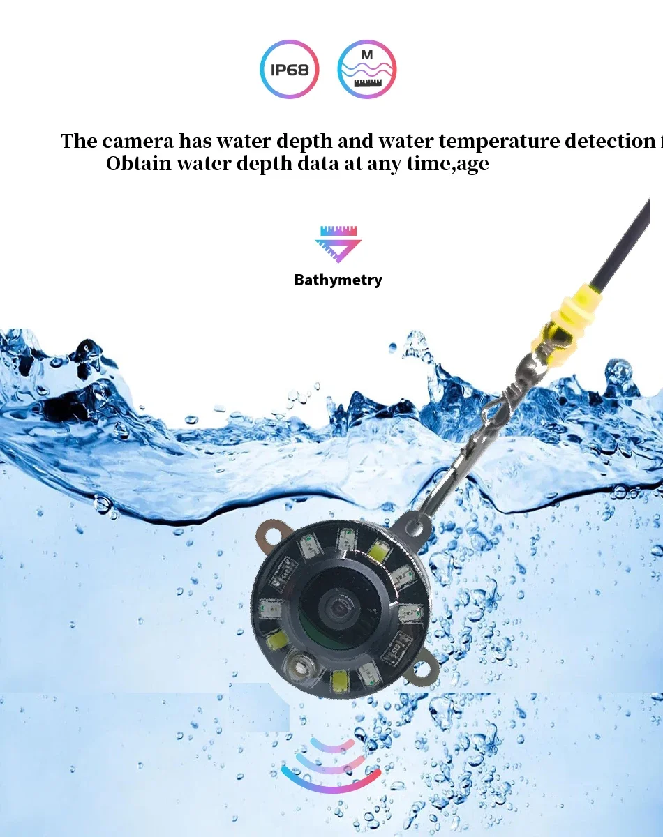 كاميرا صيد تحت الماء مقاس 5 بو - مراجعة Fishing Camera وسعره