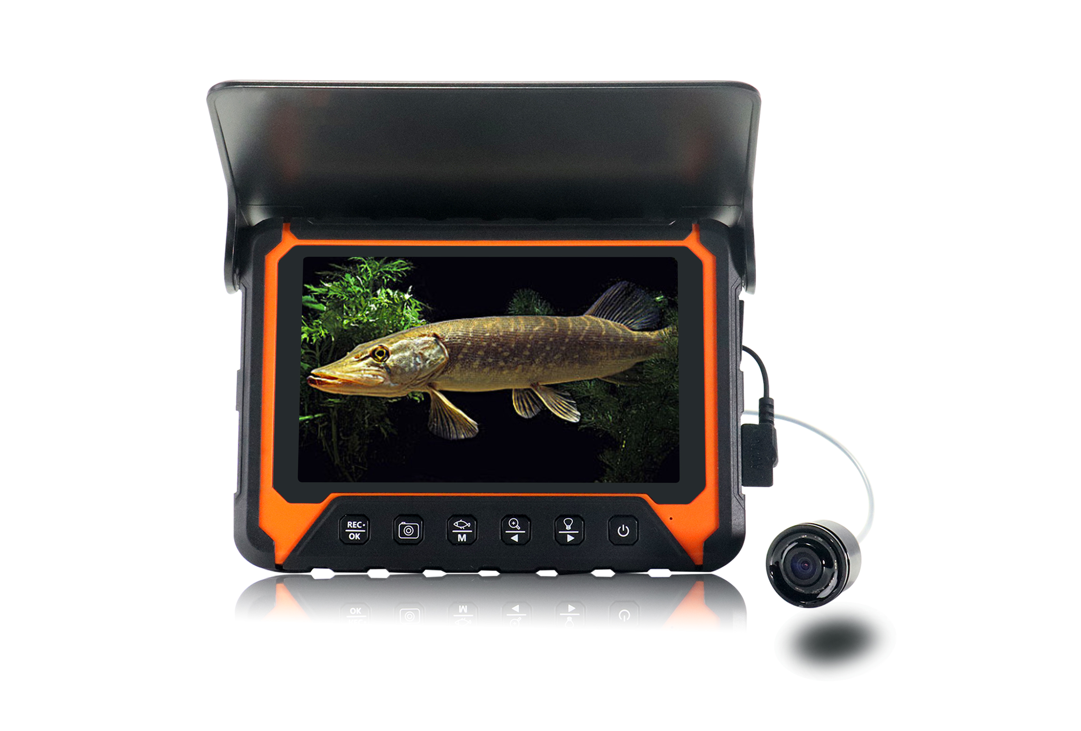 كاميرا صيد تحت الماء بشاشة IPS - مراجعة Fishing Camera وسعره