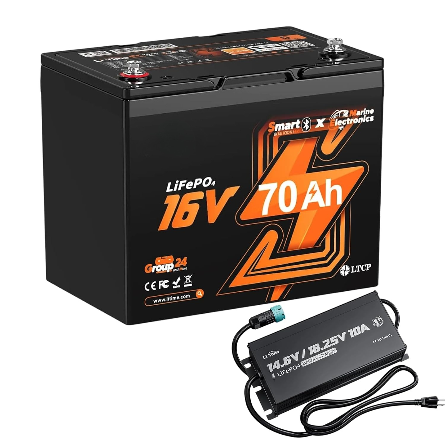بطارية ليثيوم 16 فولت 70 أمبير - مراجعة Fish Finder Battery وسعره