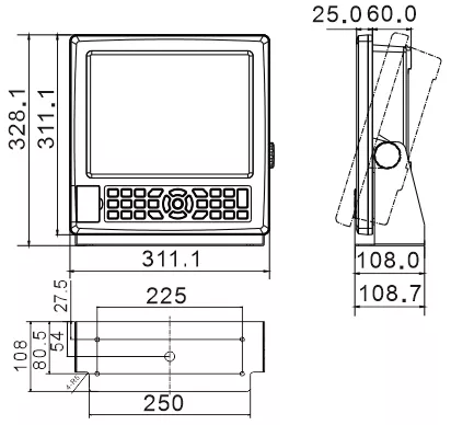 Xinuo 12 ''HM-5912(N) /15'' HM - مراجعة Fishing Gps وسعره