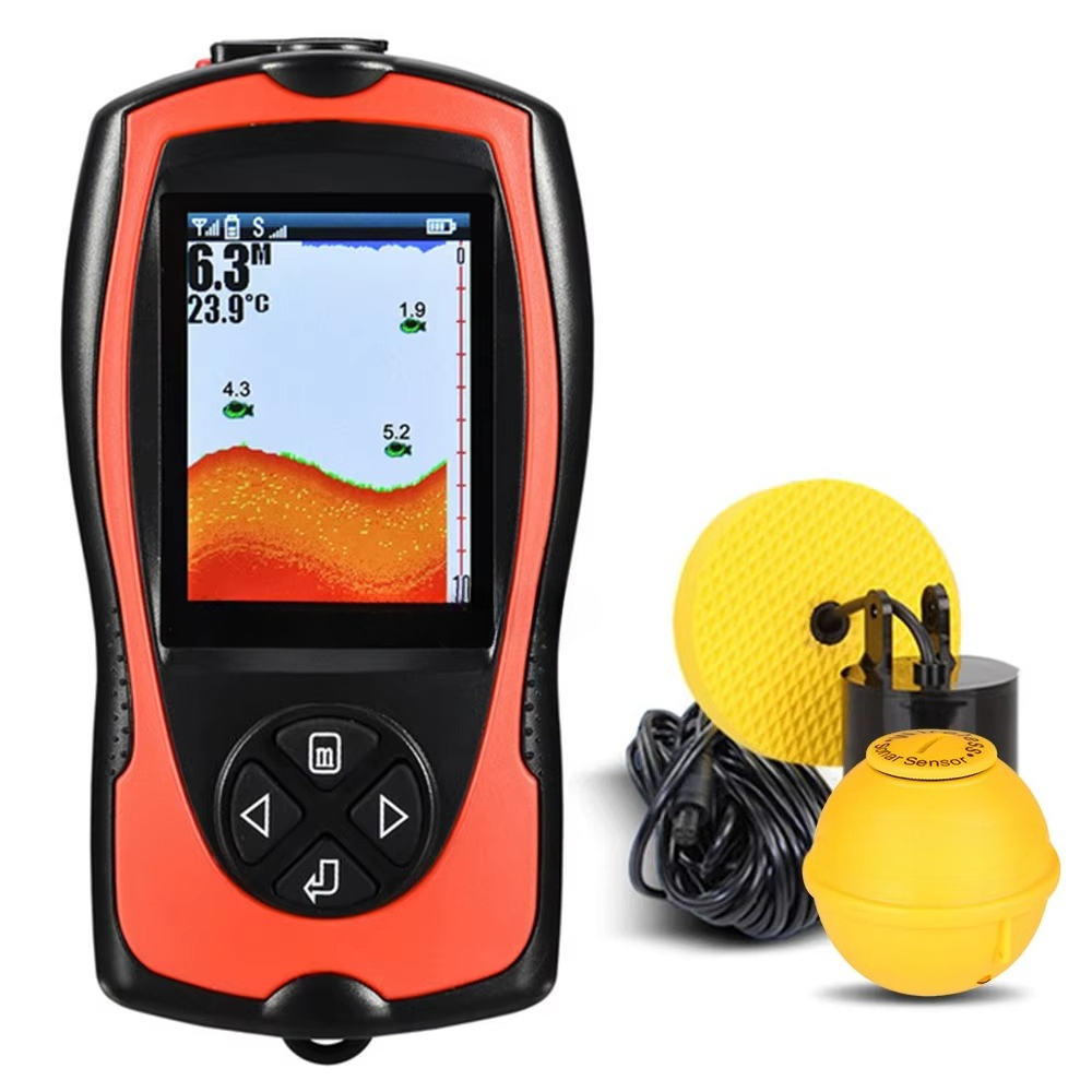 جهاز محمول لاكتشاف الأسماك بعم - مراجعة Fish Finder Portable وسعره